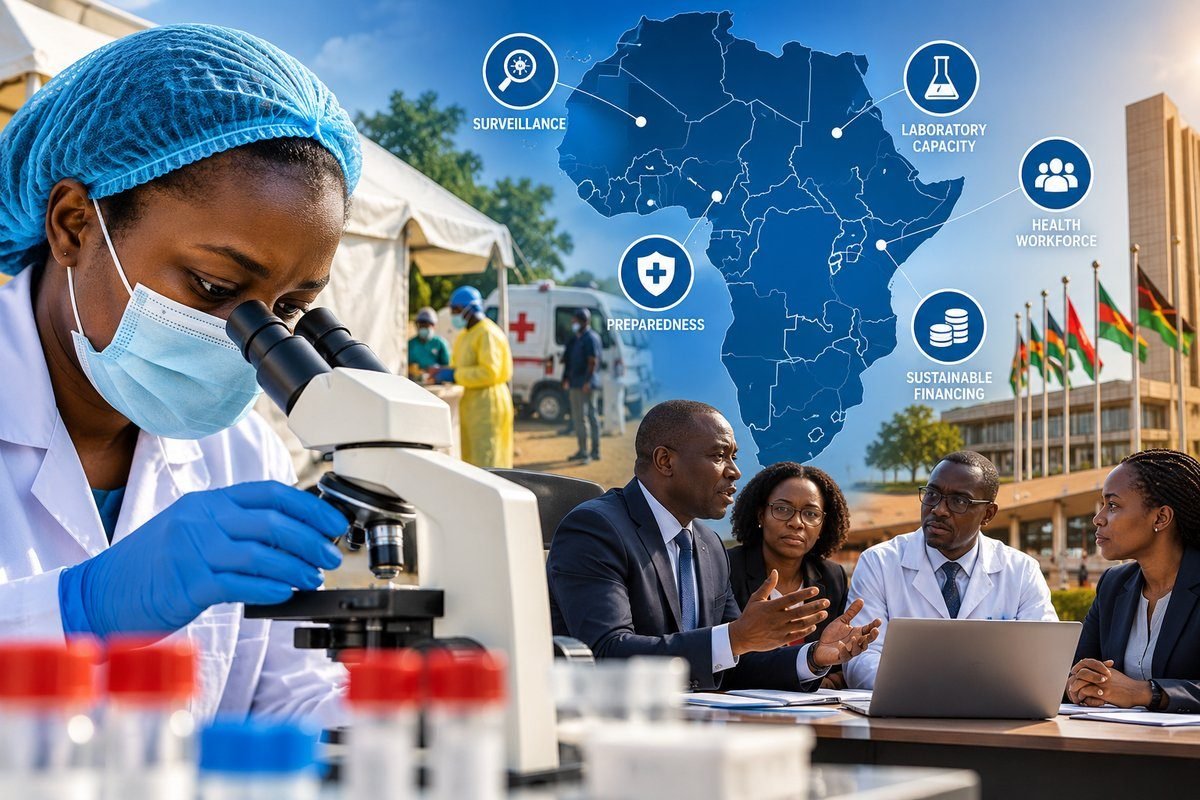 Strengthening Africa’s health security requires sustained investment in disease surveillance, laboratory capacity, trained health workers and emergency preparedness. As global health funding shifts, African governments and partners are being urged to prioritise domestic financing and targeted investments to build resilient health systems and respond effectively to future public health threats. Image is illustrative.