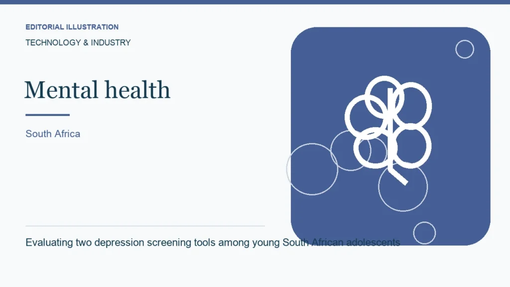 Editorial illustration: Evaluating two depression screening tools among young South African adolescents
