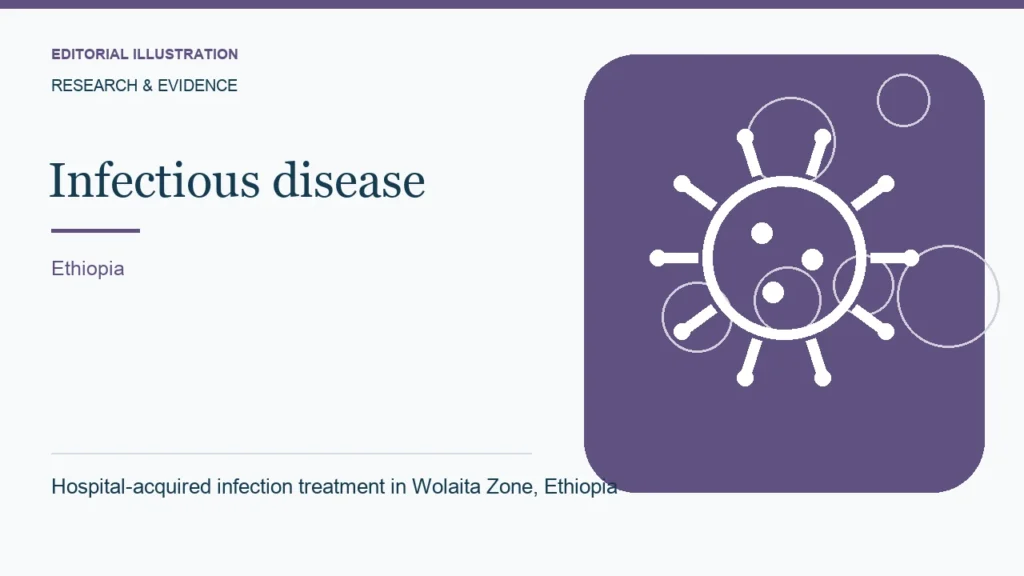 Editorial illustration: Hospital-acquired infection treatment in Wolaita Zone, Ethiopia