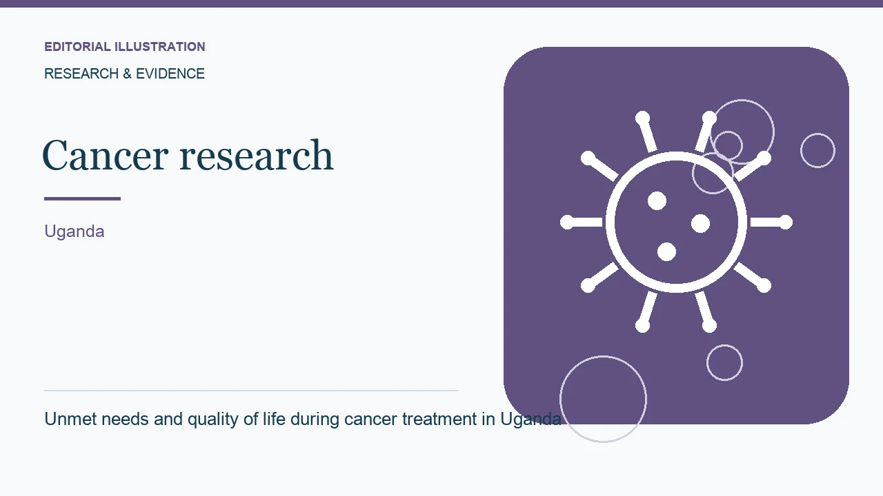 Editorial illustration: Unmet needs and quality of life during cancer treatment in Uganda