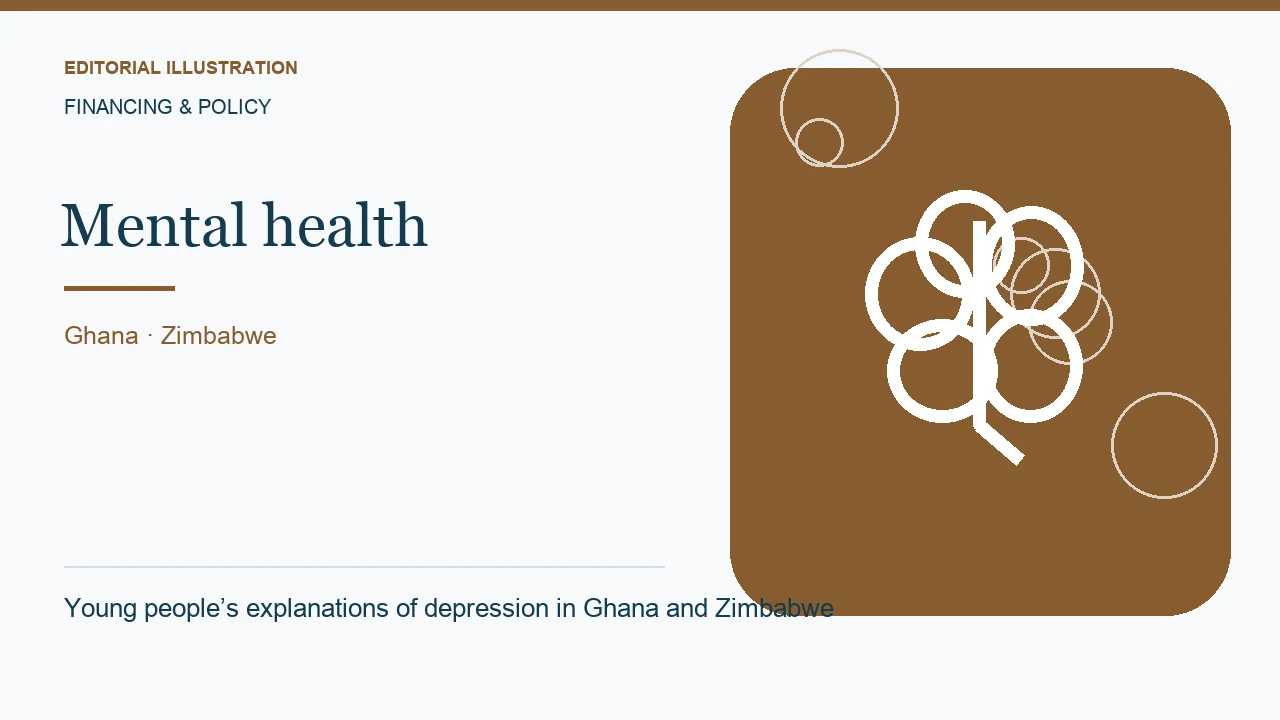 Editorial illustration: Young people’s explanations of depression in Ghana and Zimbabwe