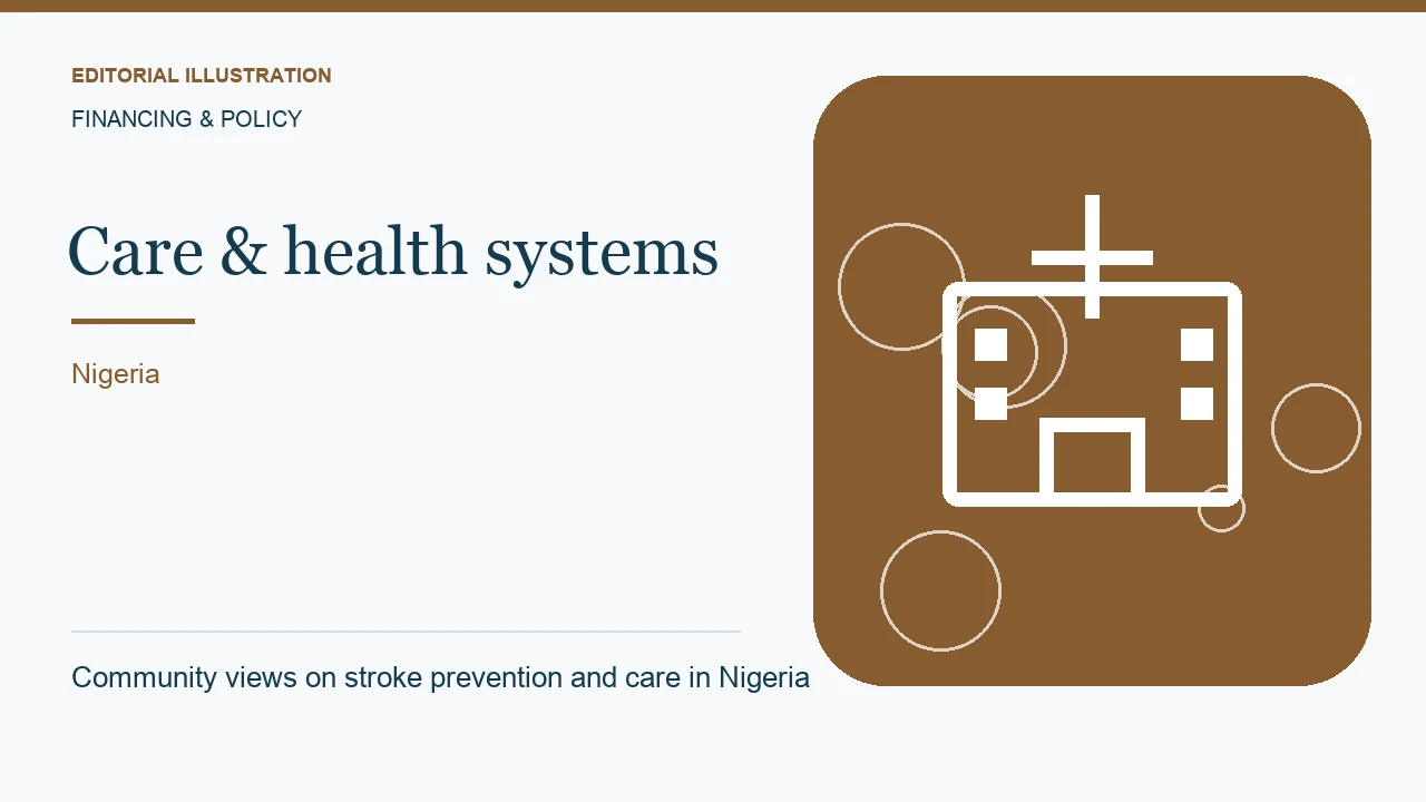 Editorial illustration: Community views on stroke prevention and care in Nigeria