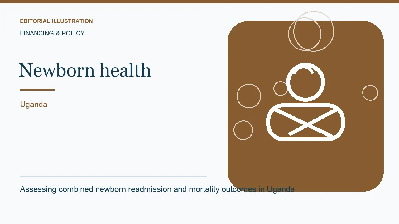 Editorial illustration: Assessing combined newborn readmission and mortality outcomes in Uganda
