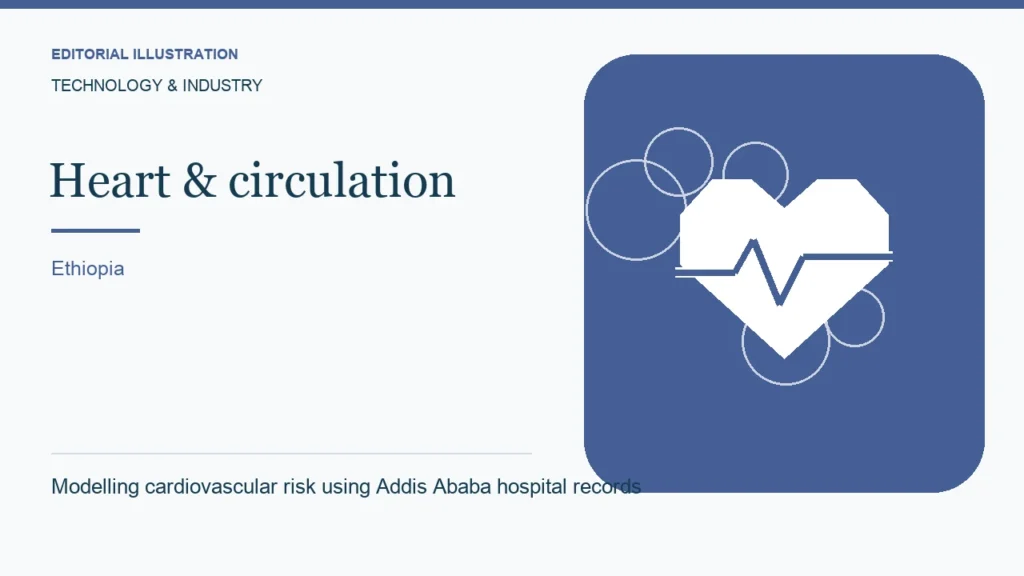 Editorial illustration: Modelling cardiovascular risk using Addis Ababa hospital records