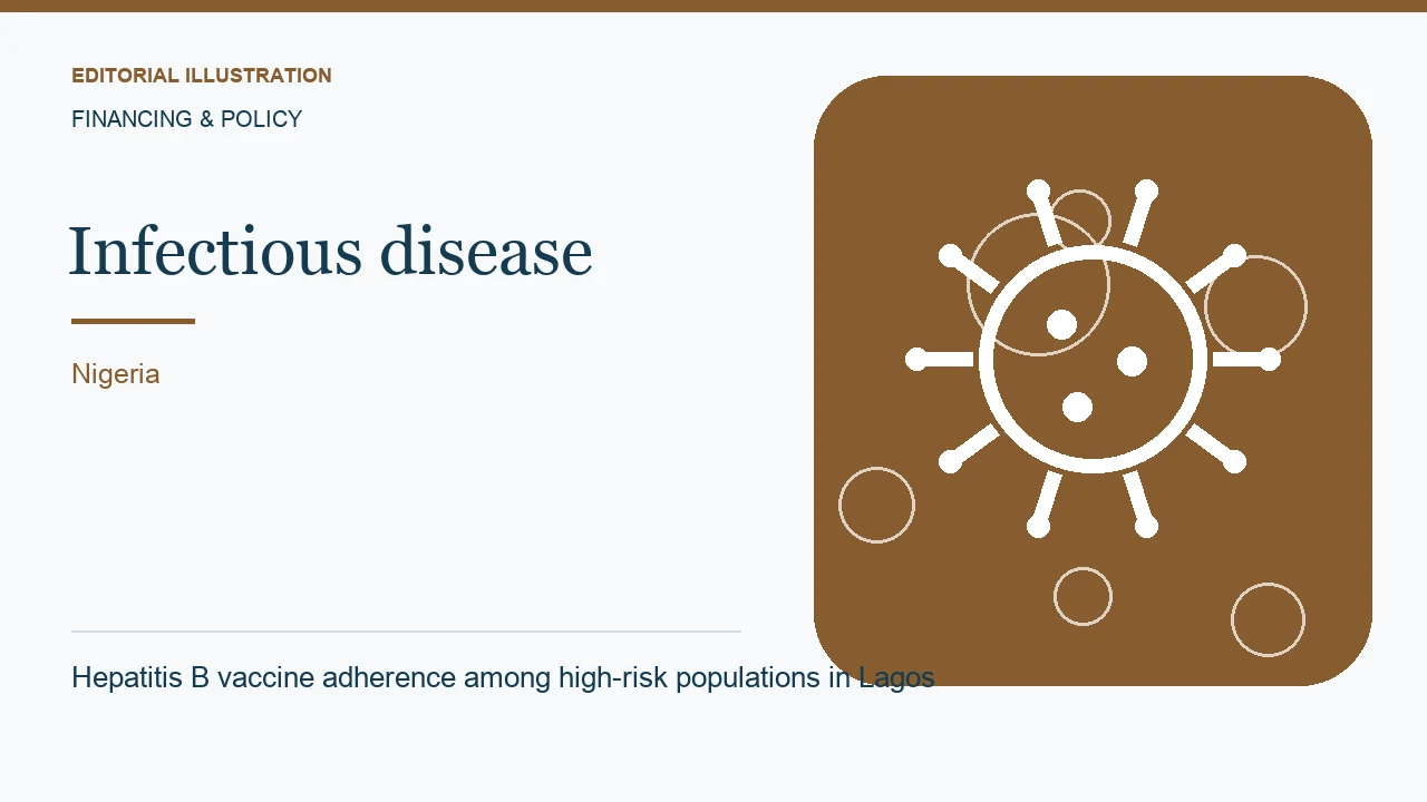 Editorial illustration: Hepatitis B vaccine adherence among high-risk populations in Lagos