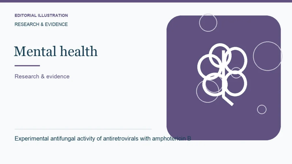 Editorial illustration: Experimental antifungal activity of antiretrovirals with amphotericin B
