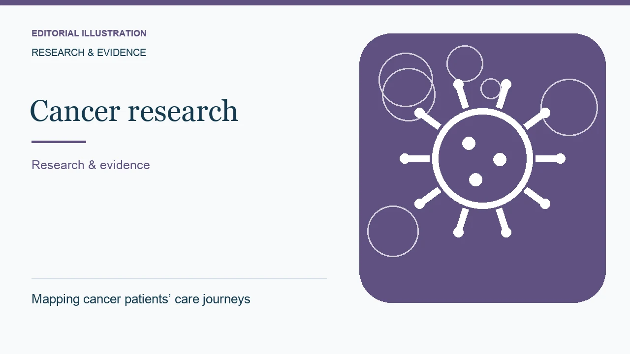 Editorial illustration: Mapping cancer patients’ care journeys