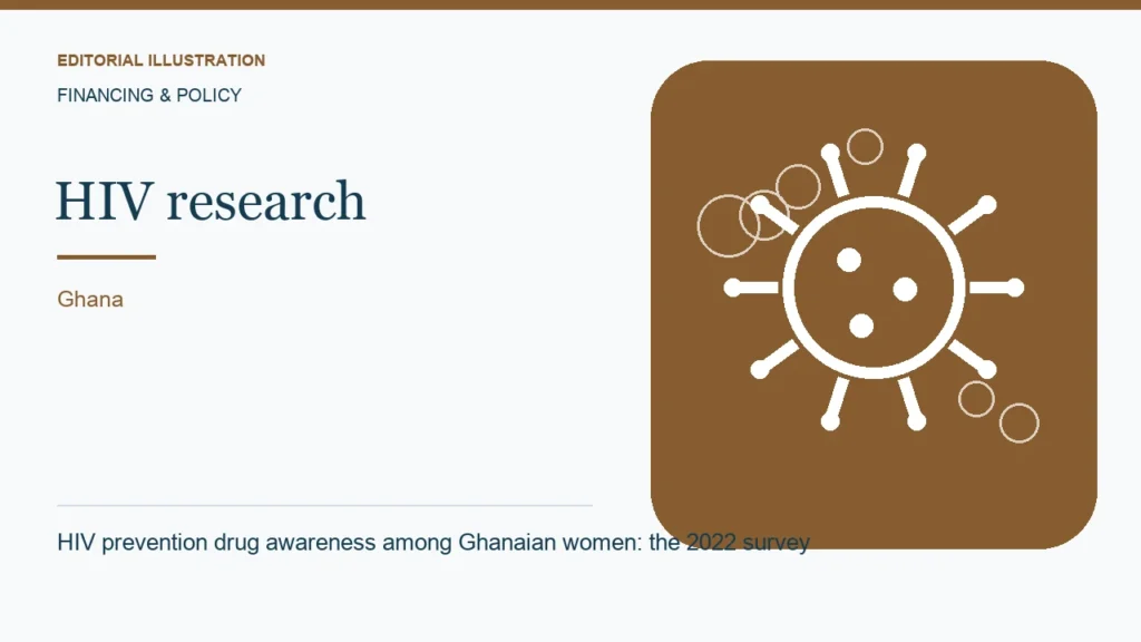 Editorial illustration: HIV prevention drug awareness among Ghanaian women: the 2022 survey