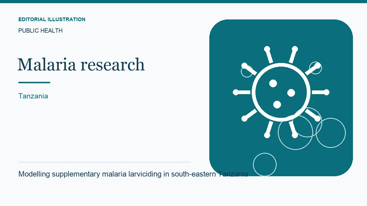 Editorial illustration: Modelling supplementary malaria larviciding in south-eastern Tanzania