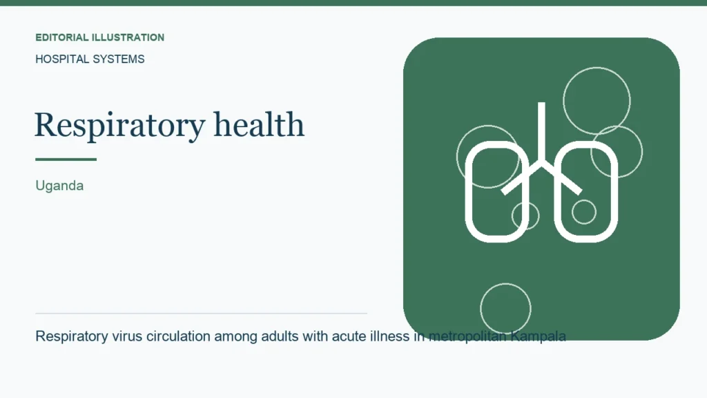 Editorial illustration: Respiratory virus circulation among adults with acute illness in metropolitan Kampala