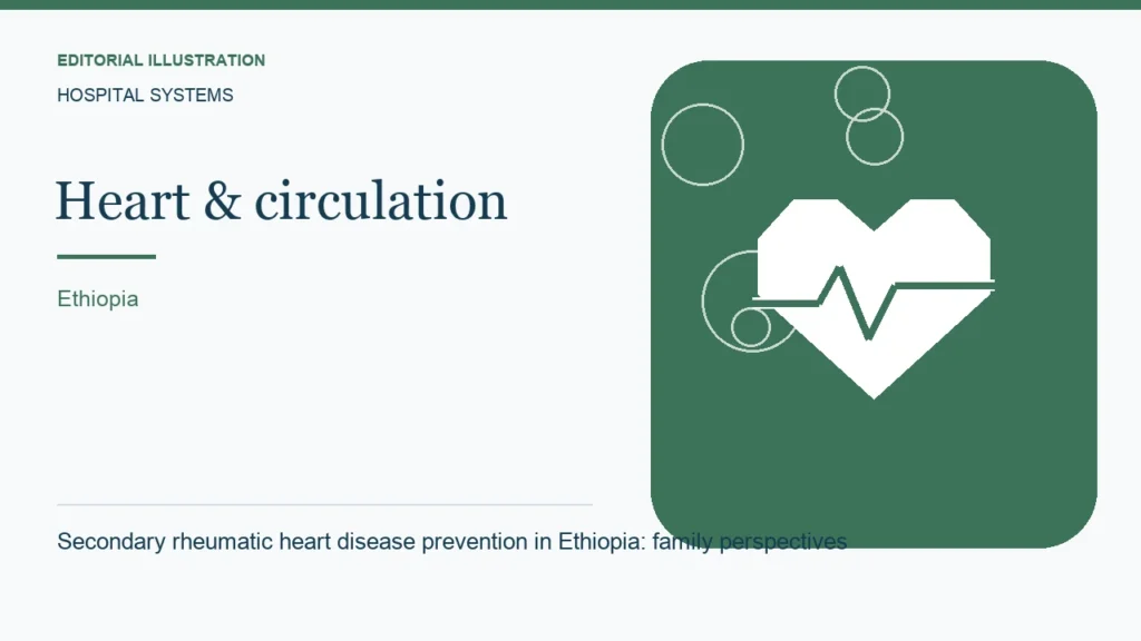Editorial illustration: Secondary rheumatic heart disease prevention in Ethiopia: family perspectives