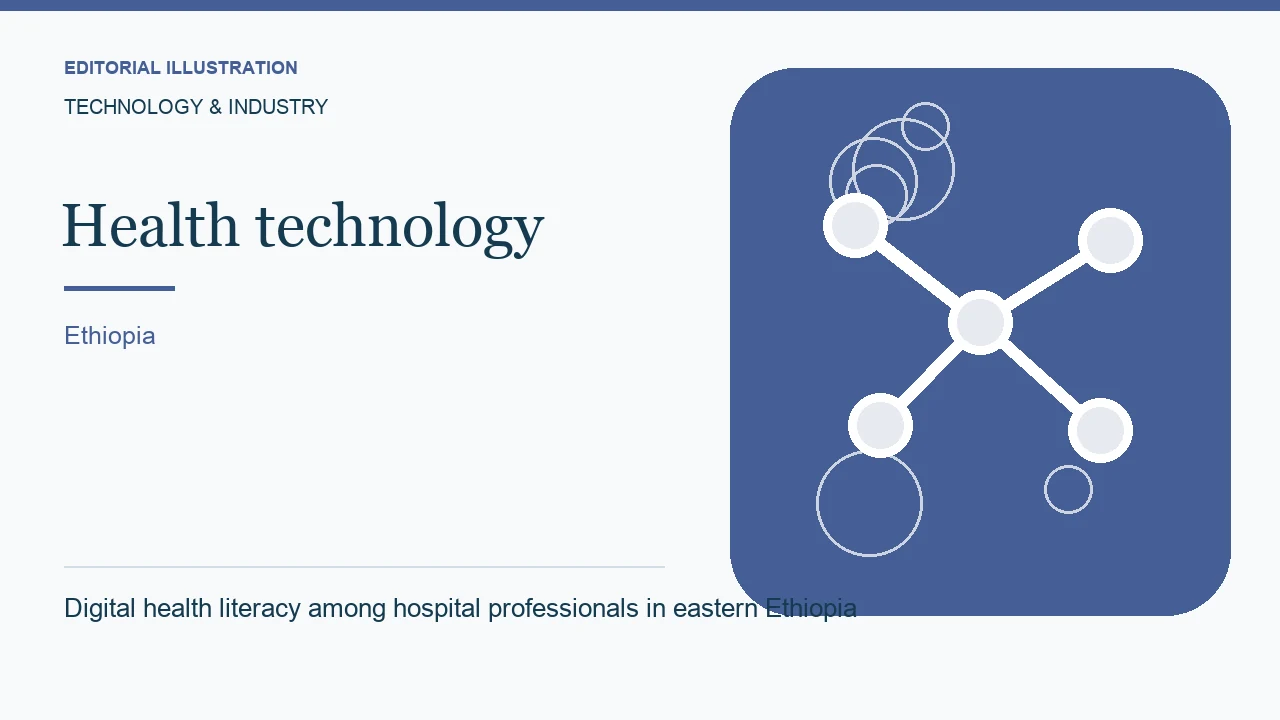Editorial illustration: Digital health literacy among hospital professionals in eastern Ethiopia