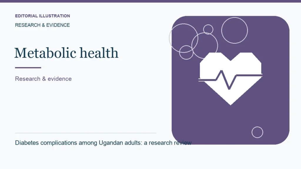 Editorial illustration: Diabetes complications among Ugandan adults: a research review