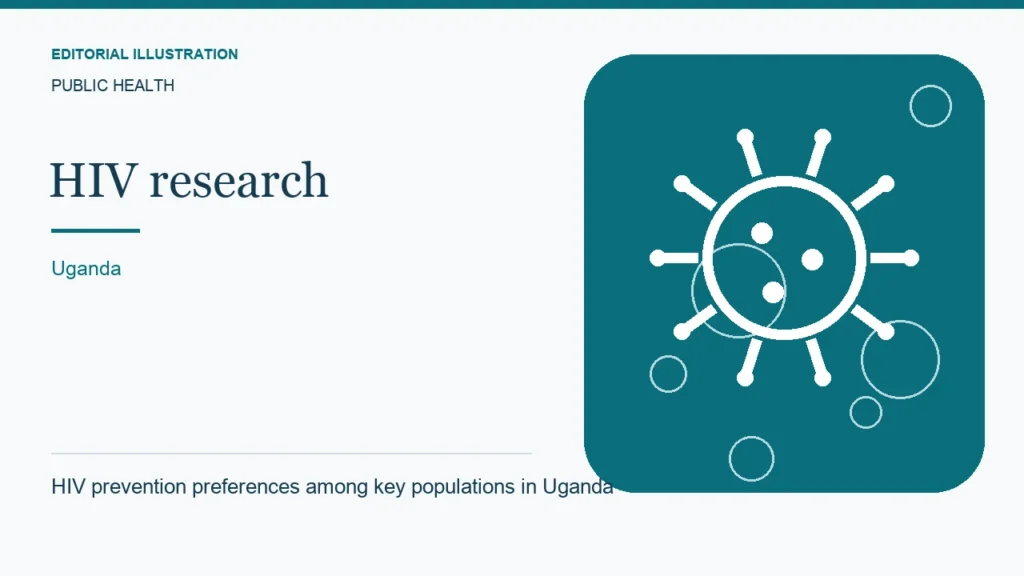 Editorial illustration: HIV prevention preferences among key populations in Uganda