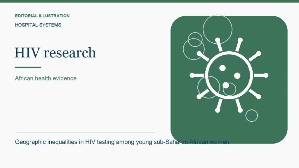Editorial illustration: Geographic inequalities in HIV testing among young sub-Saharan African women