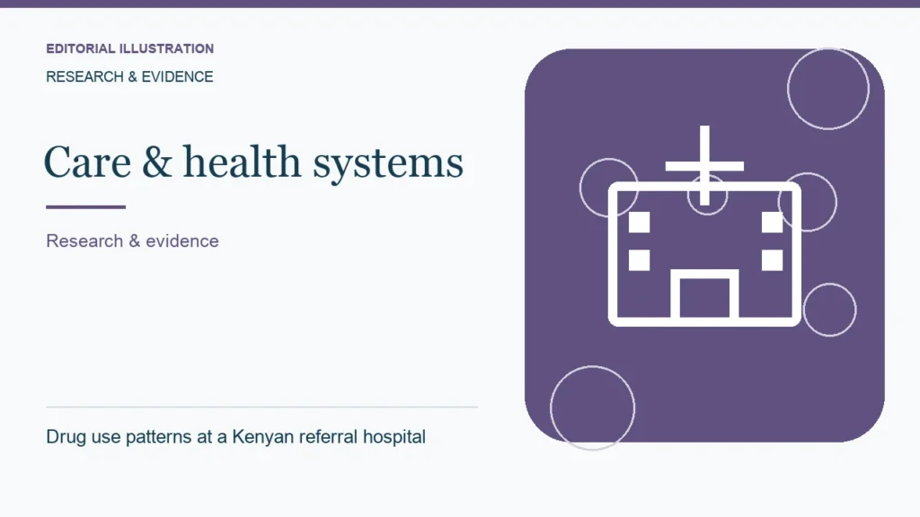 Editorial illustration: Drug use patterns at a Kenyan referral hospital