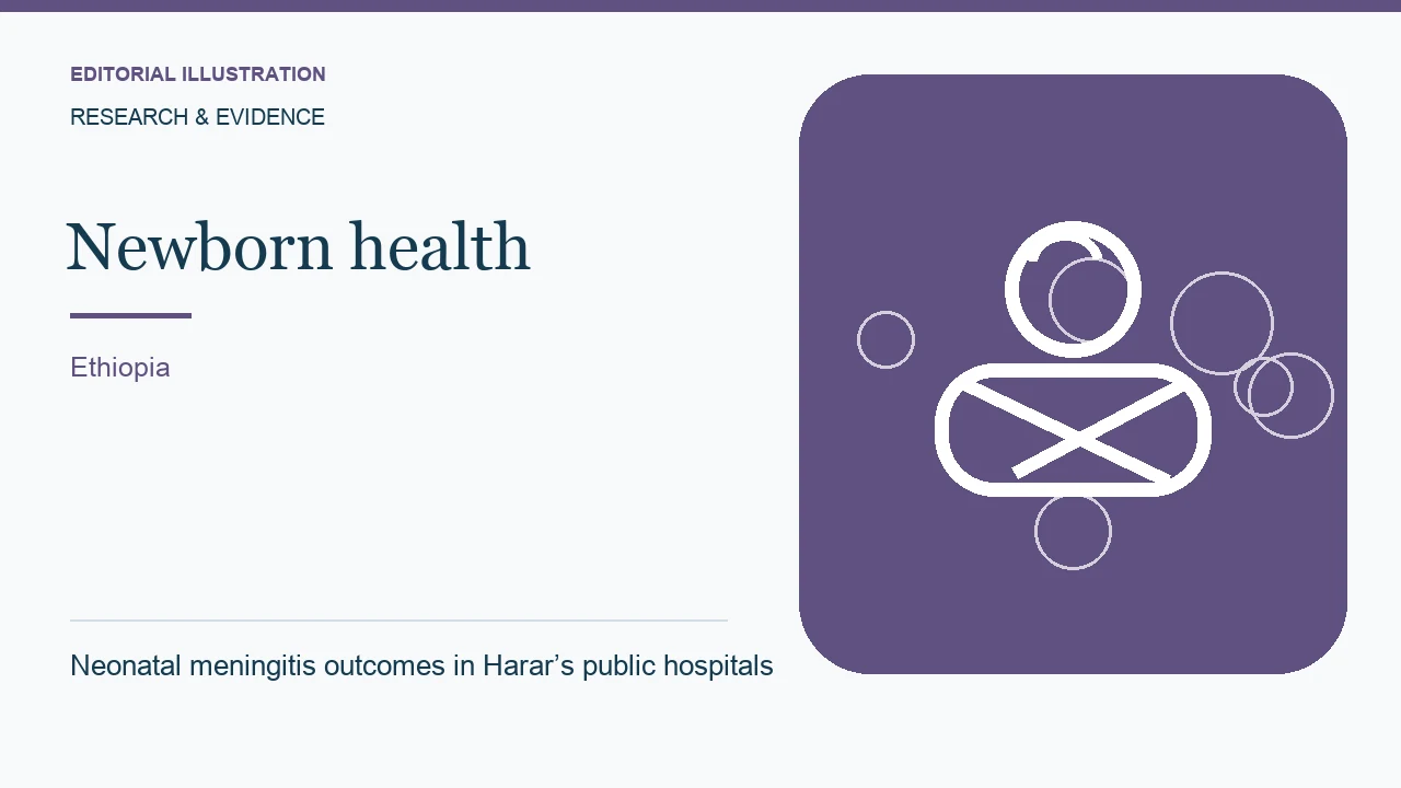 Editorial illustration: Neonatal meningitis outcomes in Harar’s public hospitals