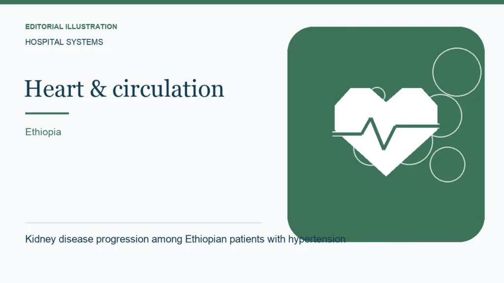 Editorial illustration: Kidney disease progression among Ethiopian patients with hypertension