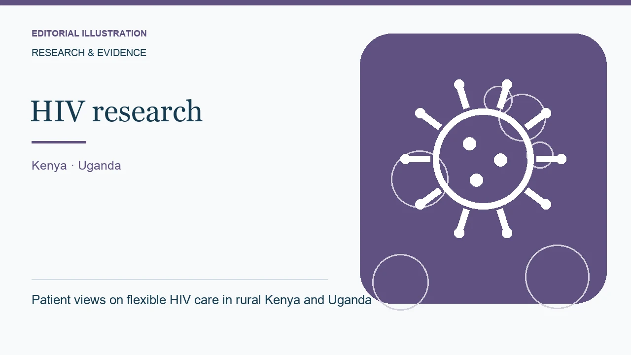 Editorial illustration: Patient views on flexible HIV care in rural Kenya and Uganda