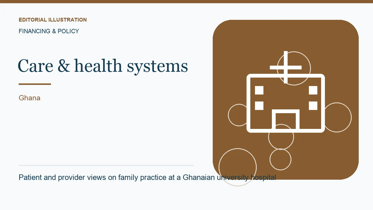 Editorial illustration: Patient and provider views on family practice at a Ghanaian university hospital