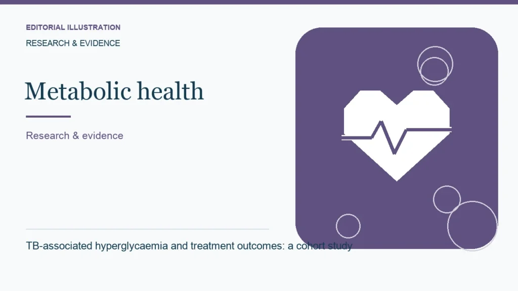 Editorial illustration: TB-associated hyperglycaemia and treatment outcomes: a cohort study