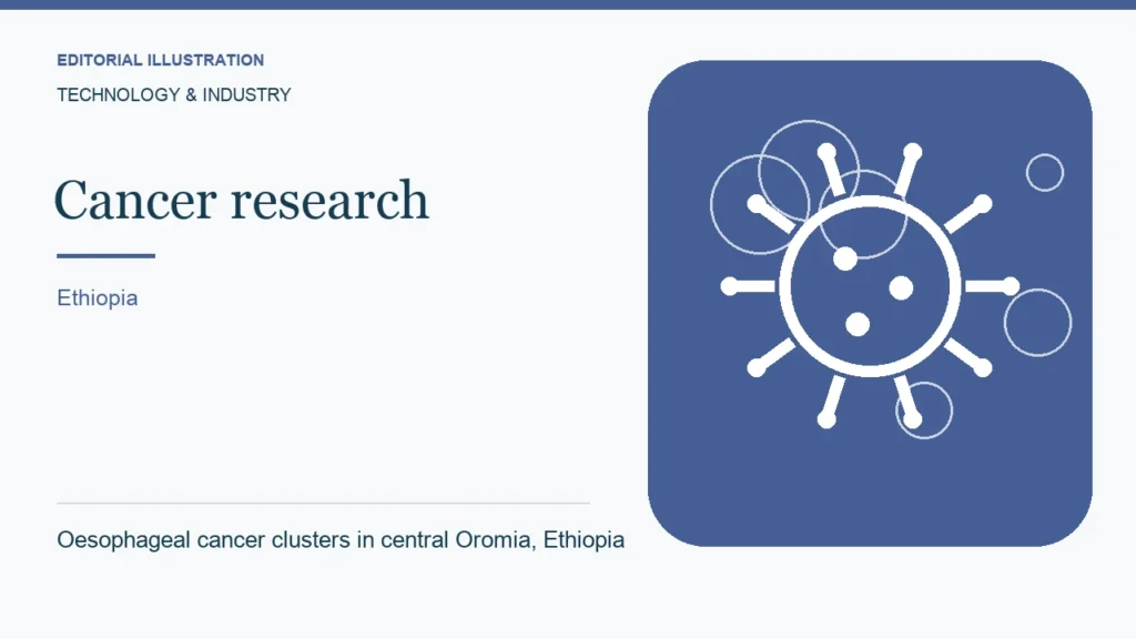 Editorial illustration: Oesophageal cancer clusters in central Oromia, Ethiopia