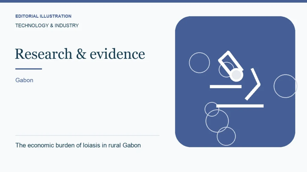 Editorial illustration: The economic burden of loiasis in rural Gabon