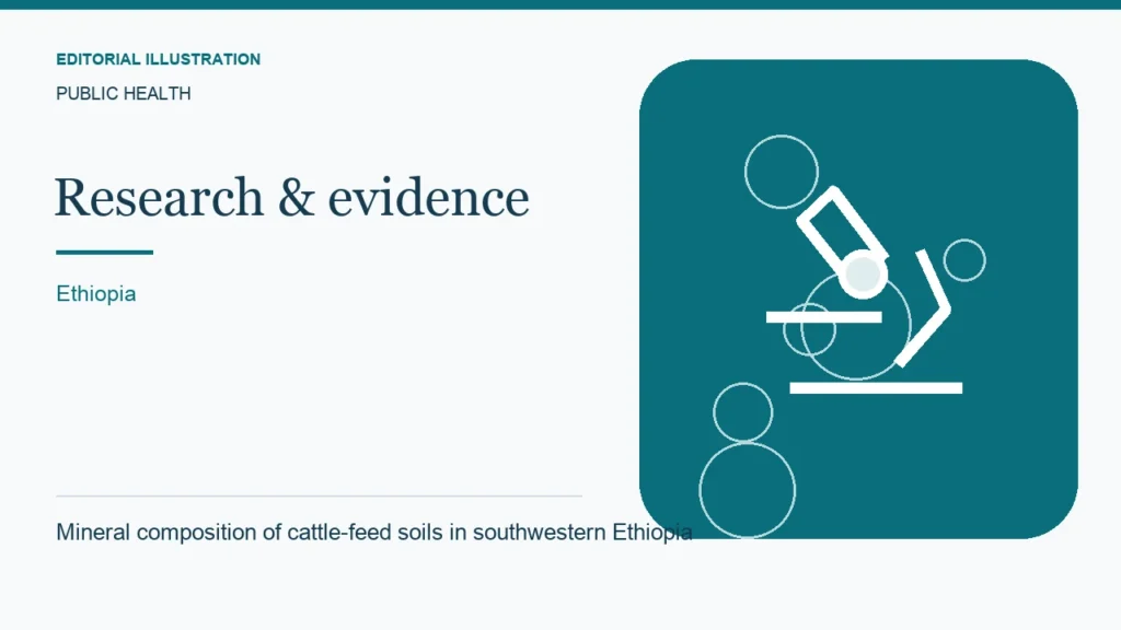 Editorial illustration: Mineral composition of cattle-feed soils in southwestern Ethiopia