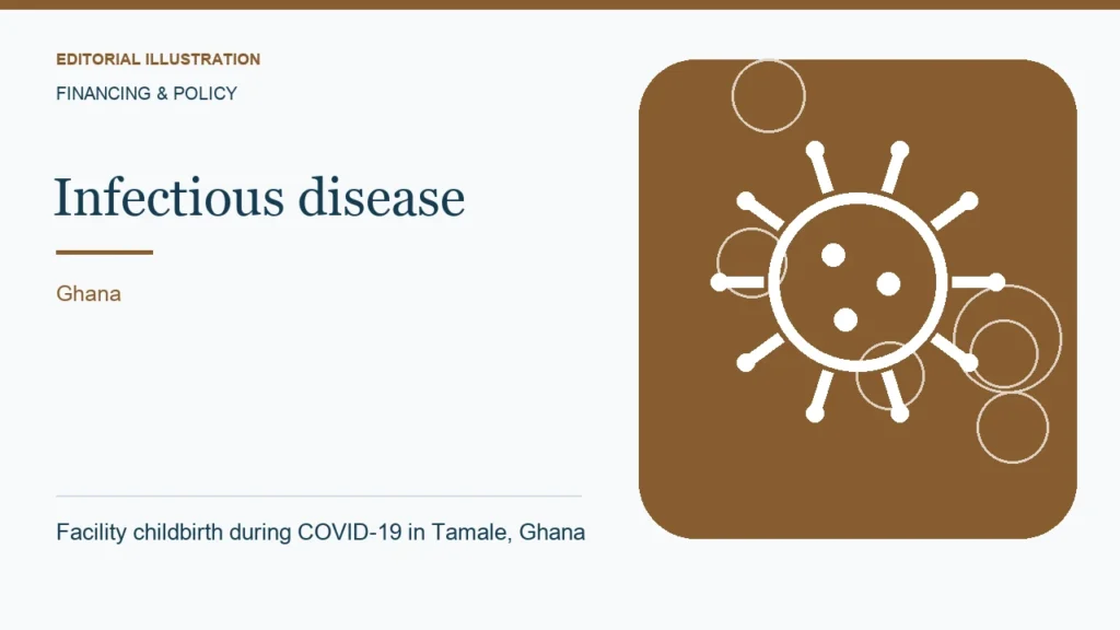 Editorial illustration: Facility childbirth during COVID-19 in Tamale, Ghana
