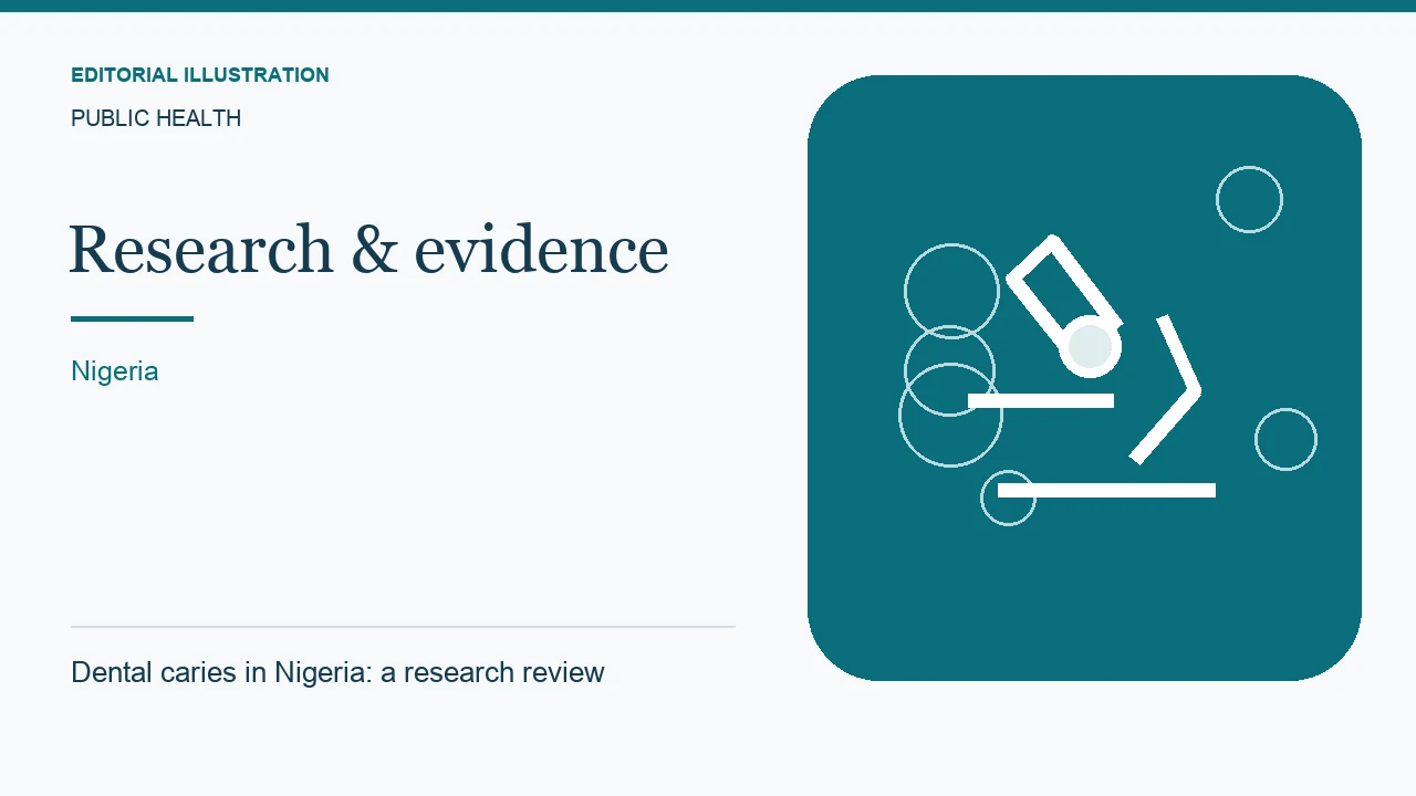 Editorial illustration: Dental caries in Nigeria: a research review