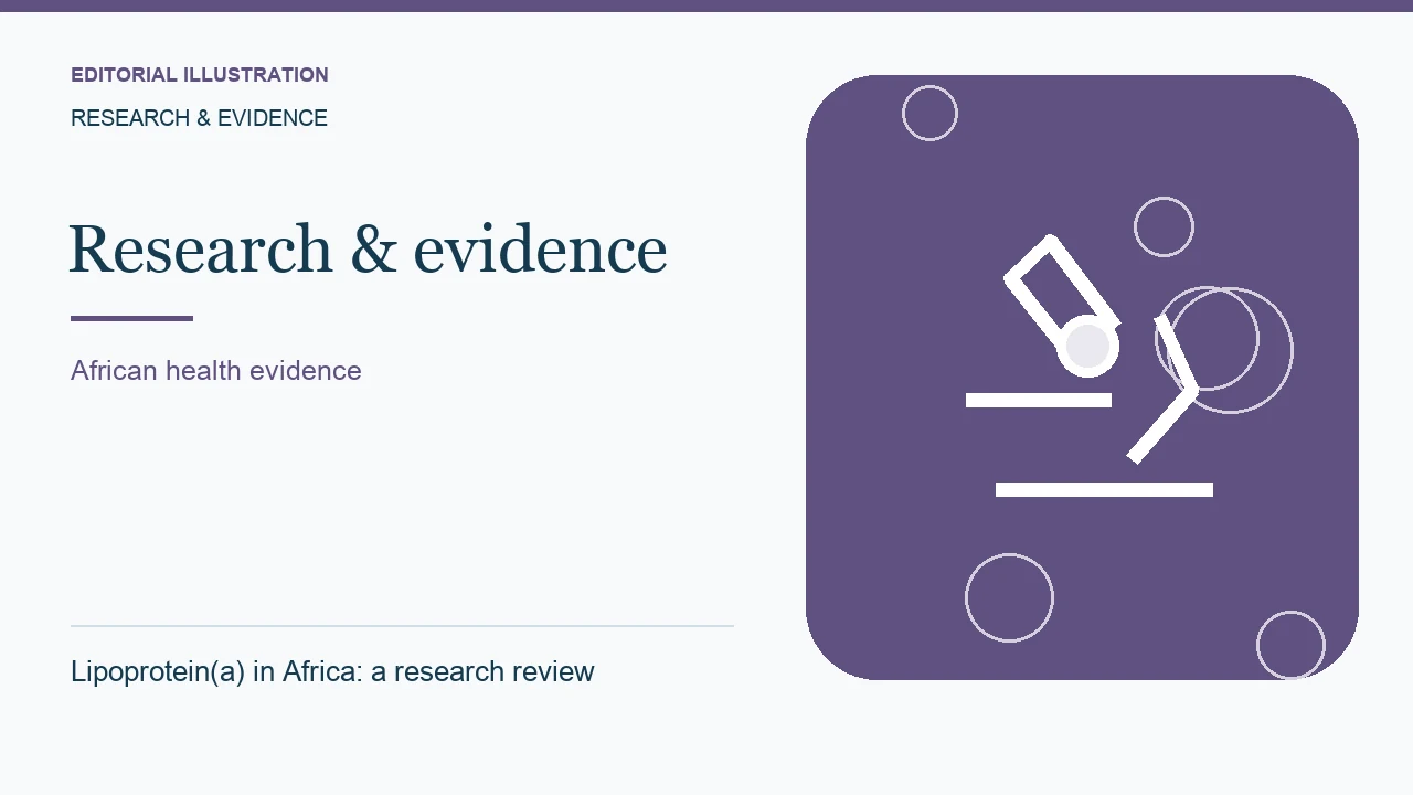 Editorial illustration: Lipoprotein(a) in Africa: a research review
