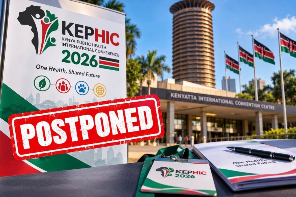 KEPHIC 2026, scheduled for 27–29 October in Nairobi, has been postponed amid Kenya’s ongoing Ebola response. The organisers are expected to communicate revised dates. Delegates, exhibitors and researchers should follow official conference channels for updates.